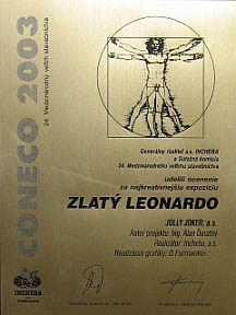 ocenenie Zlat� Leonardo
